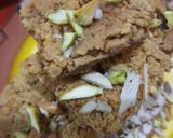 A picture of step 6 of Mysore Pak.