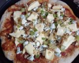 Foto del paso 5 de la receta: 13. pizza casera semi integral muy fácil y rápida 🍕 sabor apio-roque-nuez