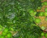 रेस्टोरेंट स्टाइल मटर मेथी मलाई सब्जी (restaurant style matar methi malai recipe in Hindi) रेसिपी चरण 6 फोटो