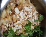 A picture of step 4 of Potato stuffed Sama Rice pops.