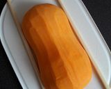Une image de l'étape 1 de Butternut façon Hasselback..