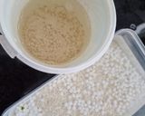 A picture of step 1 of Idli batter.