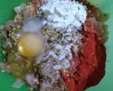 Foto del paso 1 de la receta: Hamburguesa de pollo y algo más