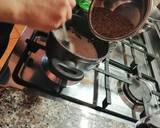 Tartufini al cioccolato cremoso alcuni con rhum passaggio 2 foto