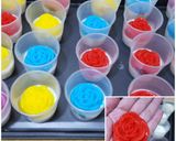 Foto langkah ke 3 dari resep Puding Mawar Kaca.