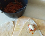Foto del paso 4 de la receta: Raviolis caseros rellenos de chorizo, pavo y calabaza