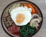 Foto langkah ke 8 dari resep Bibimbap (Nasi Campur Daging Dan Sayuran).