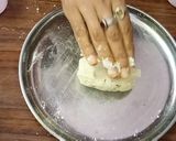 A picture of step 1 of Shakkar pare Chaat.