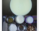 A picture of step 1 of Instant Milk Malai Peda.