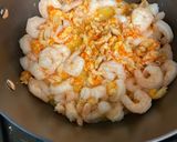 A picture of step 1 of Bayou Bounty Alfredo.