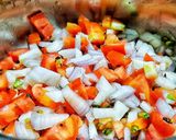 A picture of step 3 of Onion tomato Koshimbir.