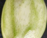 A picture of step 1 of Sweet and Sour Mango Pickle - Chundo Gujarati Pickle.