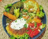Foto del paso 8 de la receta Falafel de garbanzos y verduras