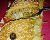 صورة لخطوة 3 من وصفة رولي البطاطا🥔🍟بنين وخفيف 😋👌
