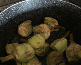 Foto del paso 1 de la receta: Alcachofas con ajitos