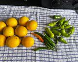 A picture of step 1 of 🌶️🍋🧅Instant Green Chilli,Onion & Lemon Pickle:.