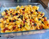 Une image de l'étape 8 de Salade aux quatre fruits.