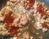 A picture of step 4 of Pork and Linguine Stirfry.
