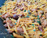 Foto del paso 9 de la receta: Fideos con carne criollo y setas