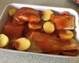 Foto del paso 4 de la receta Bacalao con tomate al horno