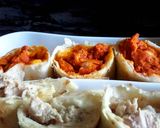 A picture of step 3 of Tiranga Tortillas.
