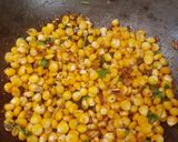 A picture of step 6 of Stir fried Sweet corn or Bhute ko Makai.