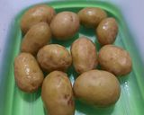 Foto del paso 1 de la receta: Papines, hongos y espárragos a la manteca