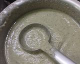 A picture of step 3 of #cook pad india#green moogdal,foxtail millet,little millet dosa.
