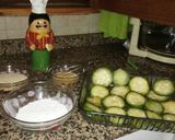 Foto del paso 1 de la receta: Zapallitos en milanesa a la Napolitana