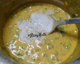 A picture of step 3 of Green Garlic Methi Pakora.
