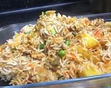 A picture of step 11 of Anokhi biryani.