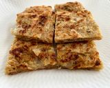 A picture of step 4 of Chicken Murtabak.