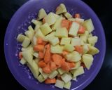 Foto langkah ke 2 dari resep Krecek Kentang Pete.
