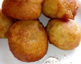 A picture of step 6 of Coconut puff puff.