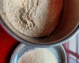 A picture of step 3 of Wheat Fried Idli.