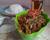 Foto langkah ke 3 dari resep Tumis Tongkol Suir.