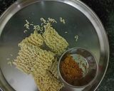 A picture of step 1 of Italian style Noodles.