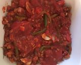 A picture of step 3 of Vegan lasagne.