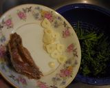 A picture of step 1 of Broccolini & Anchovy Pasta.