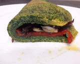 Foto del paso 5 de la receta: Torti-crepe de espinacas relleno