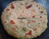 A picture of step 8 of Harabhara Stuffed Patatha.