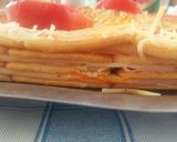 Foto del paso 3 de la receta: Pastel salado de galletas Tuc