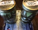 A picture of step 3 of California Farm Pickled Seaweed Kelp with Calamari.