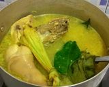 Foto langkah ke 3 dari resep Soto Ayam Hasibuan kuah kuning.