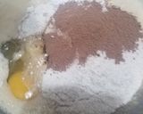 Foto del paso 2 de la receta: Panqueca con cambures chocolate y harina integral