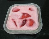 A picture of step 3 of Strawberry Curd Ice-cream.
