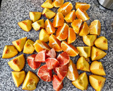 Foto del paso 1 de la receta: Jugo de Durazno, Naranja y Pomelo🍹