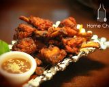 A picture of step 5 of Chicken Lollipops.