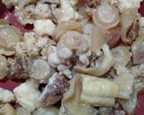 Foto langkah ke 1 dari resep Sate Kikil bumbu kacang #week8.