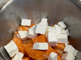Киш с красной рыбой и броколли ПП